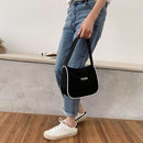 Women Nylon Simple Handbags Tote Shopping Travel Female Streetwear Shoulder Bags