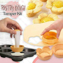 Pastry Dough Tamper Kit DIY Cupcakes Biscuit Mold Baking Moulds Tools Donut T2T6