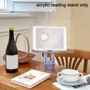 Acrylic Book Stand Tablet Ipad Display Reading Rest Holder Folding Z3T9