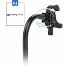 Adjustable Clamp Hands-Free Rotatable Hair Dryer Bracket Pet Grooming Shelf