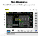 2 in 1 2 Channels 7 inch TFT LCD Digital Oscilloscope Signal Generator