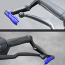 Motorcycle Handguards CNC Aluminum Hand Guards for 7/8 Handlebar (Blue) Newly