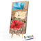 Paint By Numbers for Beginner Various Colors Poppies Wall Living Bedroom Decor
