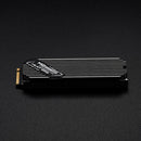M.2 Solid State Hard Disk Heatsink Heat Radiator for PCIE 2280 SSD (Black)