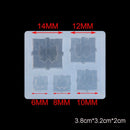 Making Christmas Supplies Gift Box Mold Silicone Casting Mould Crystal Glue