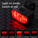 #A Bicycle Lights Waterproof Taillights Bike Warning Light Bike Cycling Accessor