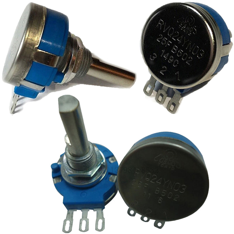 Potentiometer RVQ24YN03 25F B502 5K Ohm Cosmos TOCOS Long Life Panel -10 ~ 85 ?