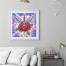 Diamond Painting Rose Partial Special Drill Picture of Rhinestone DIY Drawing