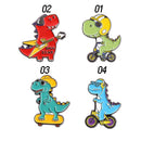 Student Gifts Animal Dinosaur Brooch Enamel Pin Badge Denim Jackets Lapel Pin