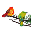 2pcs/Pack Delivers Cute Simulation Bird Flock Boutique Decor Home Table B