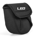 Portable SBR Spinning Fishing Reel Protective Bag Case Holder Pouch (S) Newly