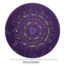 Round Pendulum Divination Tablecloth Runes Altar Constellation Tarots Card Pad