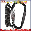 Motorcycle Helmet Lock Carabiner 3 Digit Combination Lock with Steel Wire R