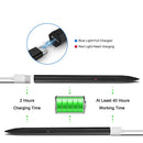 Stylus Pen USB Rechargeable Tablet Laptop Touch Screen Pen with 3 Nib Tip Kits