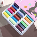 39pcs 200 Yard Mixed Colors Polyester Spool Sewing For Hand Z Th Set. A5O3