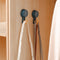 Vacuum Suction Cup Wall Hanging Hook Door Hangers Holder Rack (White)