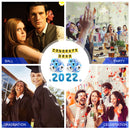 2022 Graduation Balloon Kit - Hanging Banner Grad Party Decorations (C) Newly