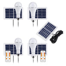 5 Modes 20 COB LED Solar Light USB Rechargeable Bulb Lamp (Solar Board