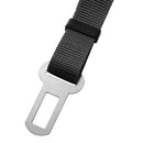 Adjustable Dogs Car Seat Belt Harness Pets Safe Seat Traction Rope (Black)