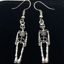 Fashion Jewelry Skeleton Earrings Halloween  Earrings Human Skeleton Pendant