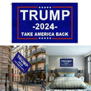 Trump 2024 President Flag Take Save America Back 3x5 G5L2 Republican Feet A2Q5