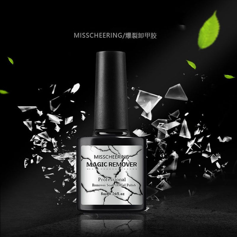 Degreaser  Soak off  Acrylic UV Gel Burst Nail Gel Nail Polish Magic Remover