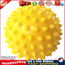 PVC Spiky Ball Trigger Point Fitness Hand Foot Pain Relief Ball (Yellow) Newly