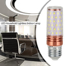 E27 Corn Light 16W 220V LED Indoor Light Bulb No Flicker Lamp (White) Newly