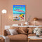 Welcome Summer Oil Paint By Numbers Kits DIY Handpainted on Canvas Wall Art Gift