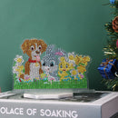 DIY Crystal Diamond Painting Rhinestone Easter Scene Ornaments Kit (CB005)