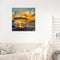 DIY Paint By Number Kit Frameless Scenery in Cup Handpainted Canvas Wall Decor
