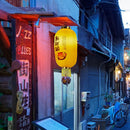 Japanese Lantern with Tassel Waterproof Festival Hanging Light Decor (C) Newly