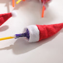Xmas Lollipop Cover Creative Chic Ornament for Kitchen Utensils Soda Wine Bottle
