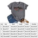 Independence Day Print Softball Letter Tea T-Shirt (Grey L)