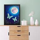 5D DIY Landscape under the moon Full Round Drill Diamond Painting Newly