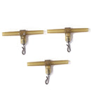 15pcs Carp Fishing Accessories Slide Bend Swivels Hair Rig Hook Link (B) Newly