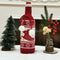 Year Knitting Merry Christmas Wine Bottle Cover Xmas Decorations Stoppers Bag