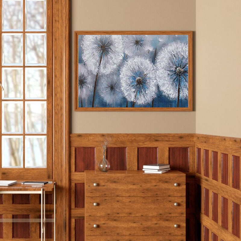 Dandelion Abstract Oil Paint By Numbers Kits Canvas Drawing DIY Coloring Pi