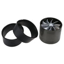 One-sided turbine car turbocharger air supply gas fuel saver automobile conversion equipment
