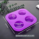 Cylinder Silicone Soap Mold Soaps Supplies Pudding Candy Mold Cake Mould
