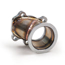 For T25 T28 GT25 GT28 To 2.5" 63mm V-band Clamp Flange Turbo Down Pipe Adapter