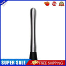 Stainless Steel Cocktail Muddler Wine Mixing Stick Ice Crusher Bar Tool (S)