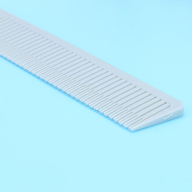 Pro Fine-Tooth Metal Pin Tail Comb Salon Home Plastic Hair Styling Dyeing Bru