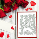 Metal Cutting Dies Cut Die Mold Leaf Strip Decoration Craft Paper Scrapbook G6F4