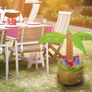 Summer Swimming Ice Bucket Inflatable Pool Float Drinking Cooler Coconut Tree