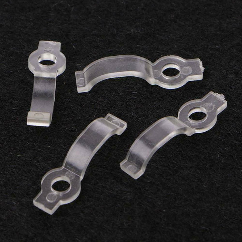 Mounting Bracket 10mm Fixing Clip For 5050 RGB LED HOT Strip Screw Light J7T0