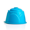 Stainless Steel Reusable Coffee Capsule Cup Filter for Dolce Gusto (Blue)