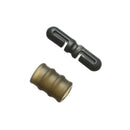 Fishing Rigs Connector Bead Terminal Bead Line Holder Trough Fishing Feeder