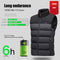 #A 11 Places Zones Heated Vest Splicing Heated Coat Electric Heated Vest for Tra