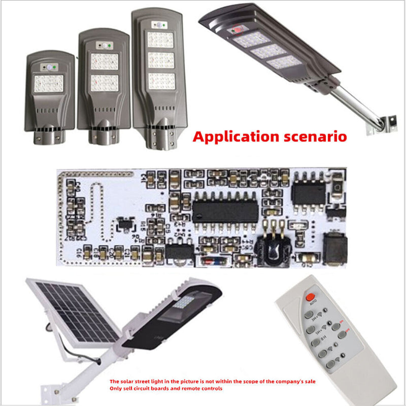 Radar Induction Solar Lamp Control Panel Board Lithium Battery Circuit Board